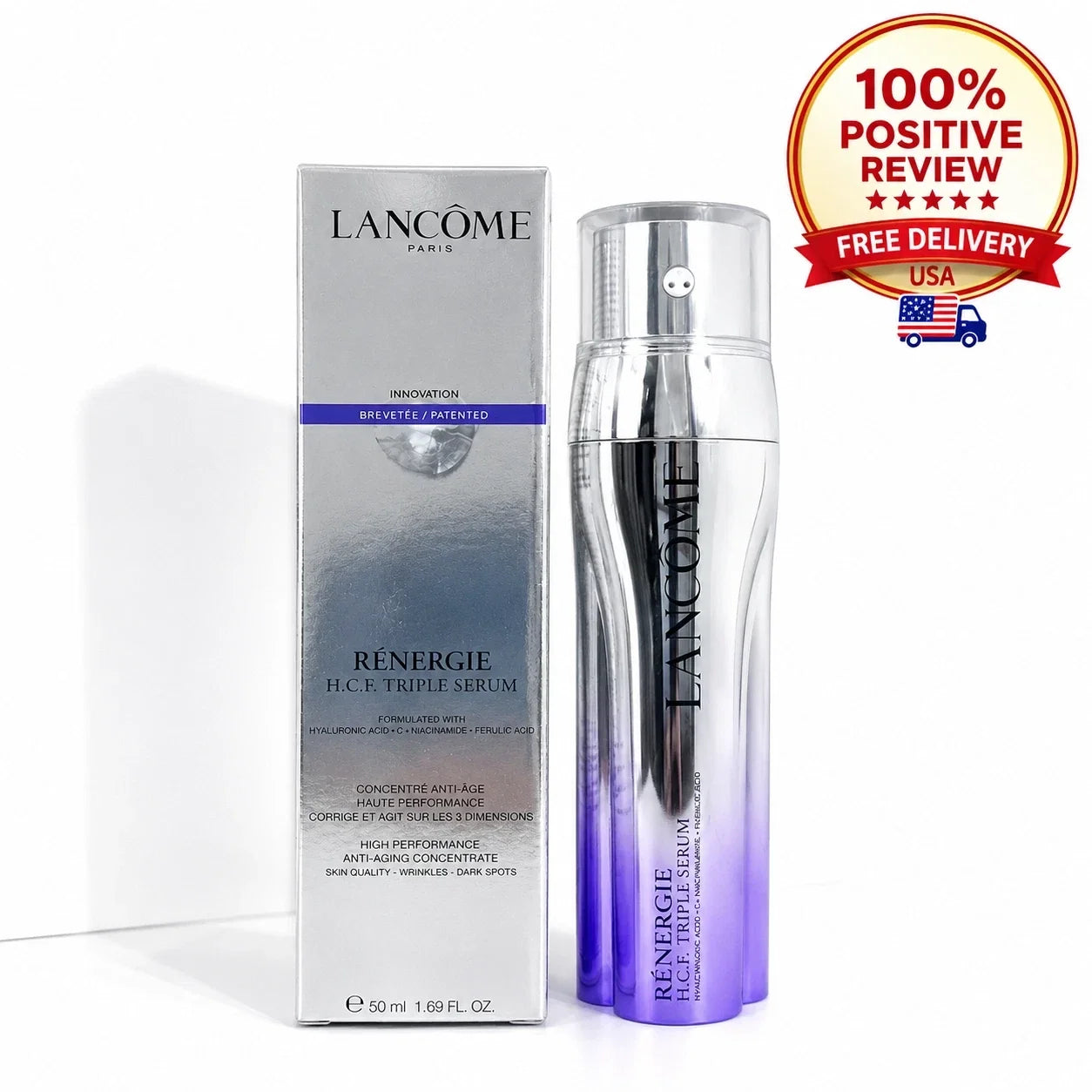 Lancome Renergie H.C.F Triple Serum ANTI-AGING 1.7oz /50mL