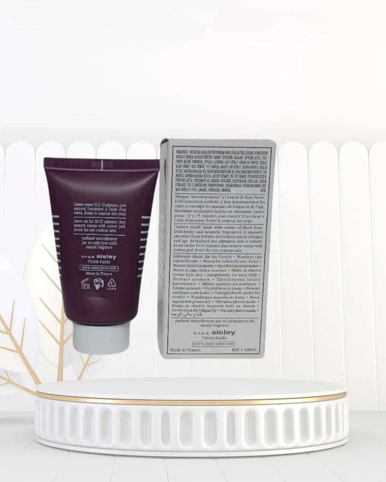 New Black Rose Cream Mask by Sisley Paris Instant Youth 2 oz 60ML Sealed